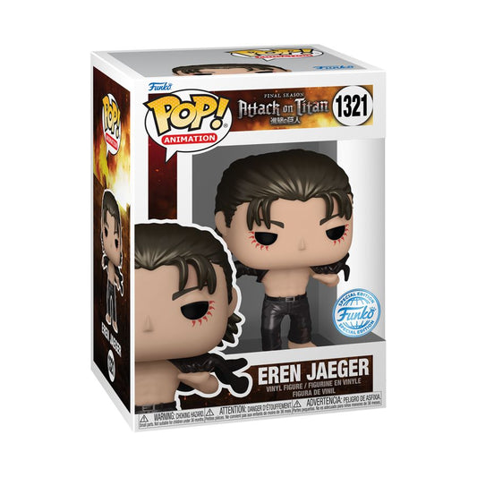 Funko: Attack on Titan - Eren Jeager US Exclusive Metallic Pop! Vinyl