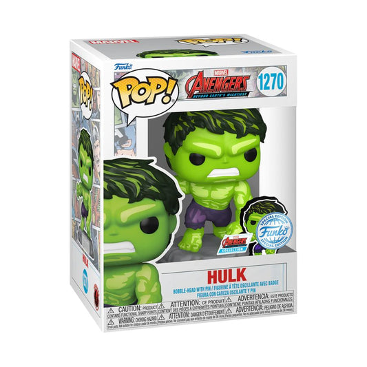 Funko: Avengers 60th - Hulk (Comic) with Pin US Exclusive Pop! Vinyl