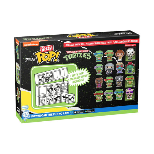 Funko: Teenage Mutant Ninja Turtles - Donatello Bitty Pop! 4-Pack