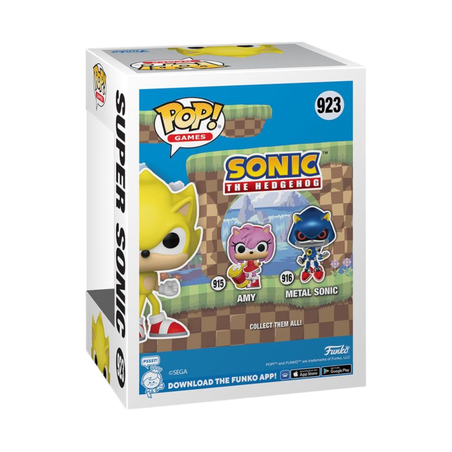 Funko: Sonic - Super Sonic US Exclusive Pop! Vinyl