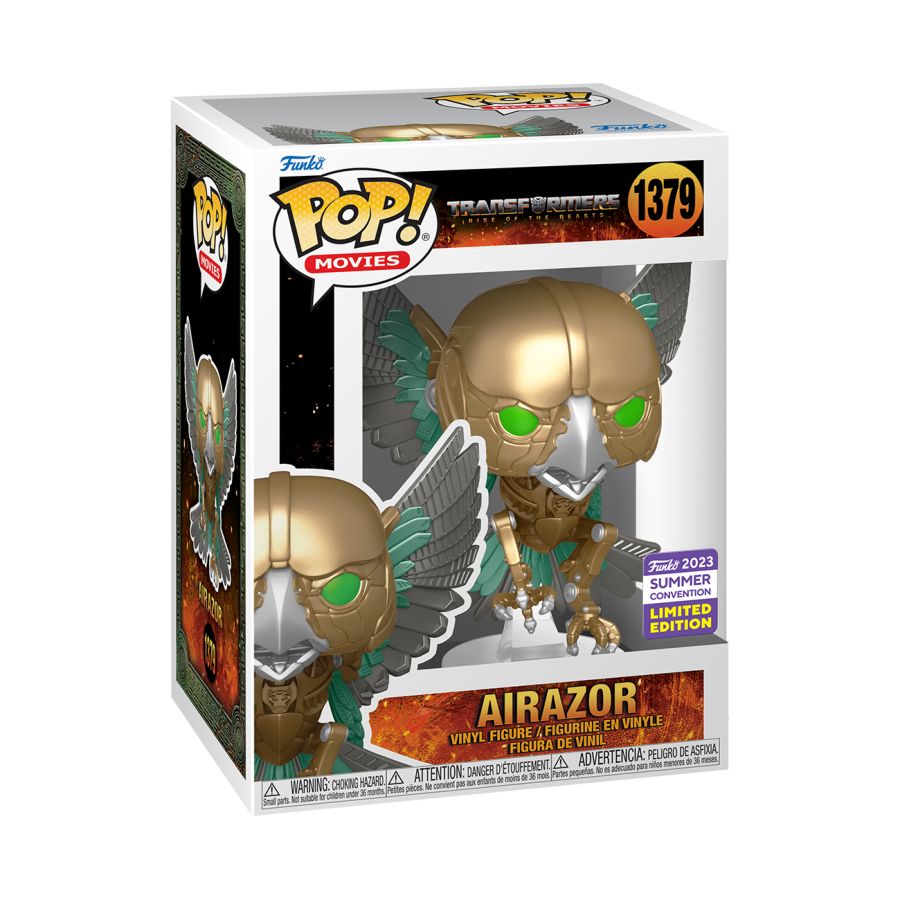Funko: Transformers: Rise of the Beasts (2023) - Airazor SDCC 2023 US Exclusive Pop! Vinyl