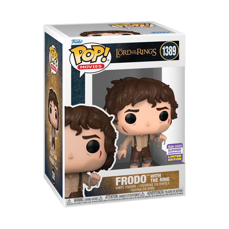 Funko: The Lord of the Rings - Frodo with Ring SDCC 2023 US Exclusive Pop! Vinyl