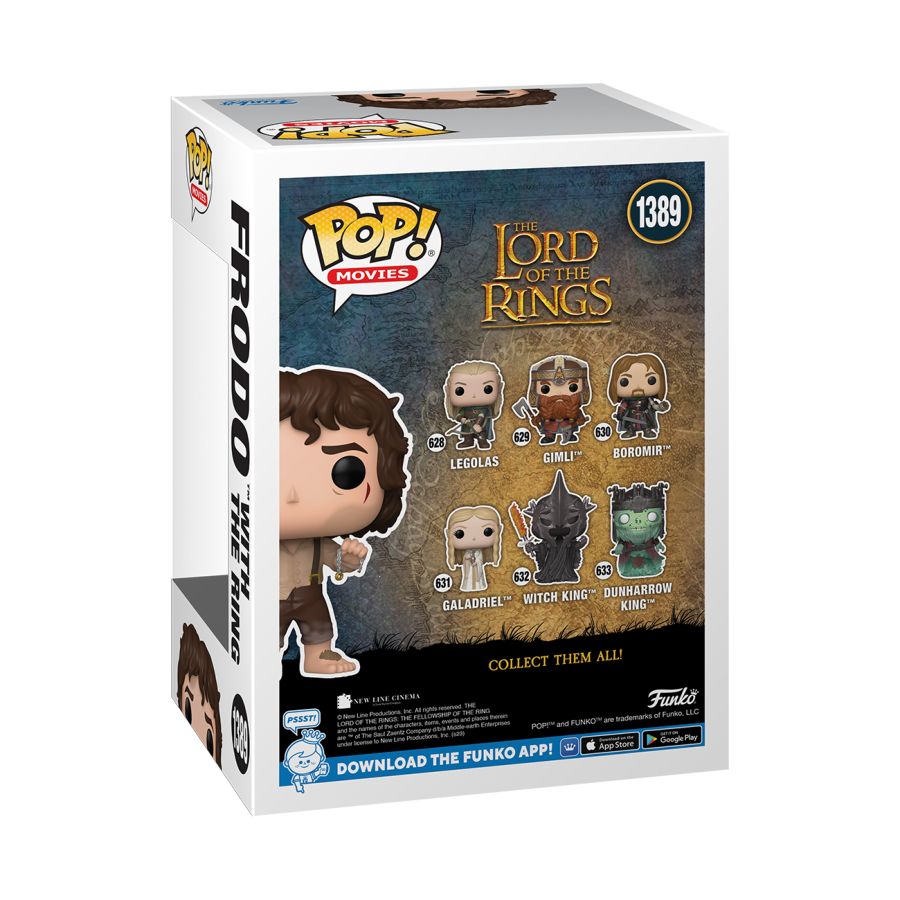 Funko: The Lord of the Rings - Frodo with Ring SDCC 2023 US Exclusive Pop! Vinyl