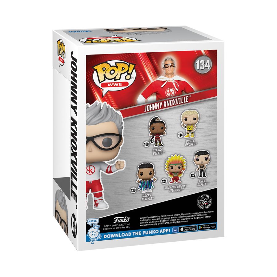 Funko: WWE - Johnny Knoxville SDCC 2023 US Exclusive Pop! Vinyl