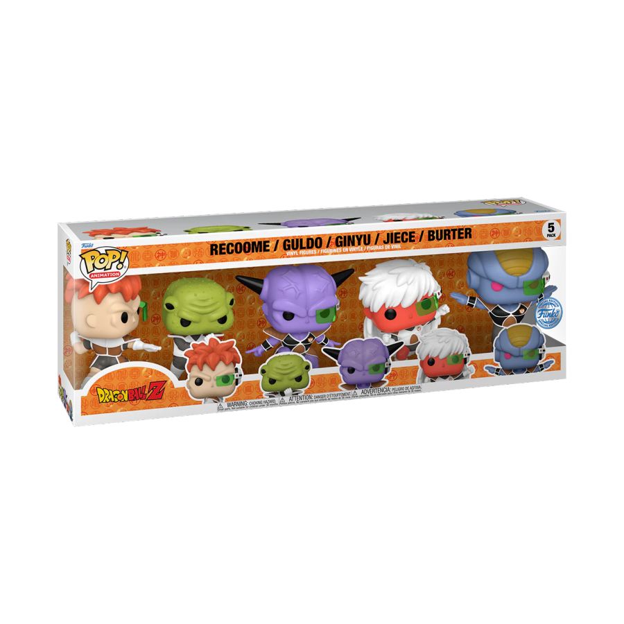 Funko: Dragonball Z - Ginyu Force US Exclusive Pop! Vinyl 5-Pack