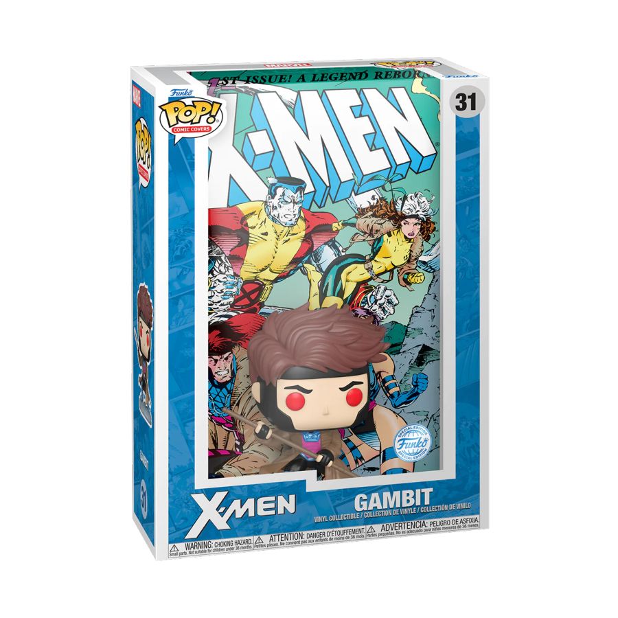Funko: Marvel Comics - X-men #1 (Gambit) US Exclusive Pop! Comic Cover