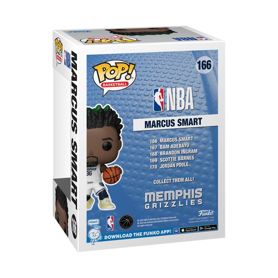 Funko: NBA Basketball - Marcus Smart (Memphis Grizzlies) Pop! Vinyl