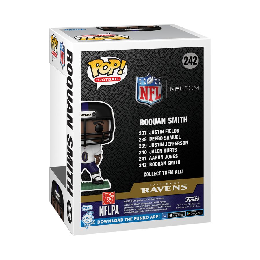 Funko: NFL: Ravens - Roquan Smith Pop! Vinyl