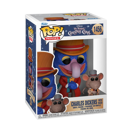 Funko: The Muppet's Christmas Carol - Gonzo with Rizzo Pop! Vinyl