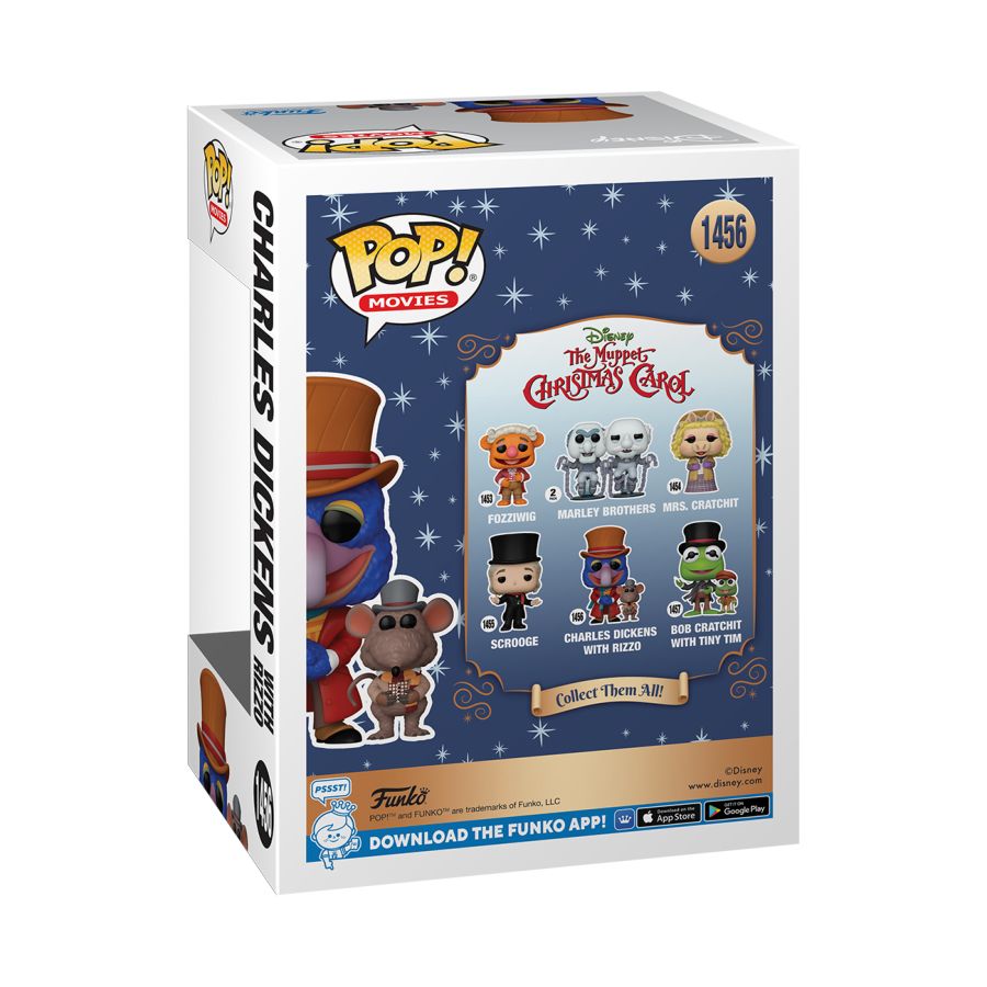 Funko: The Muppet's Christmas Carol - Gonzo with Rizzo Pop! Vinyl