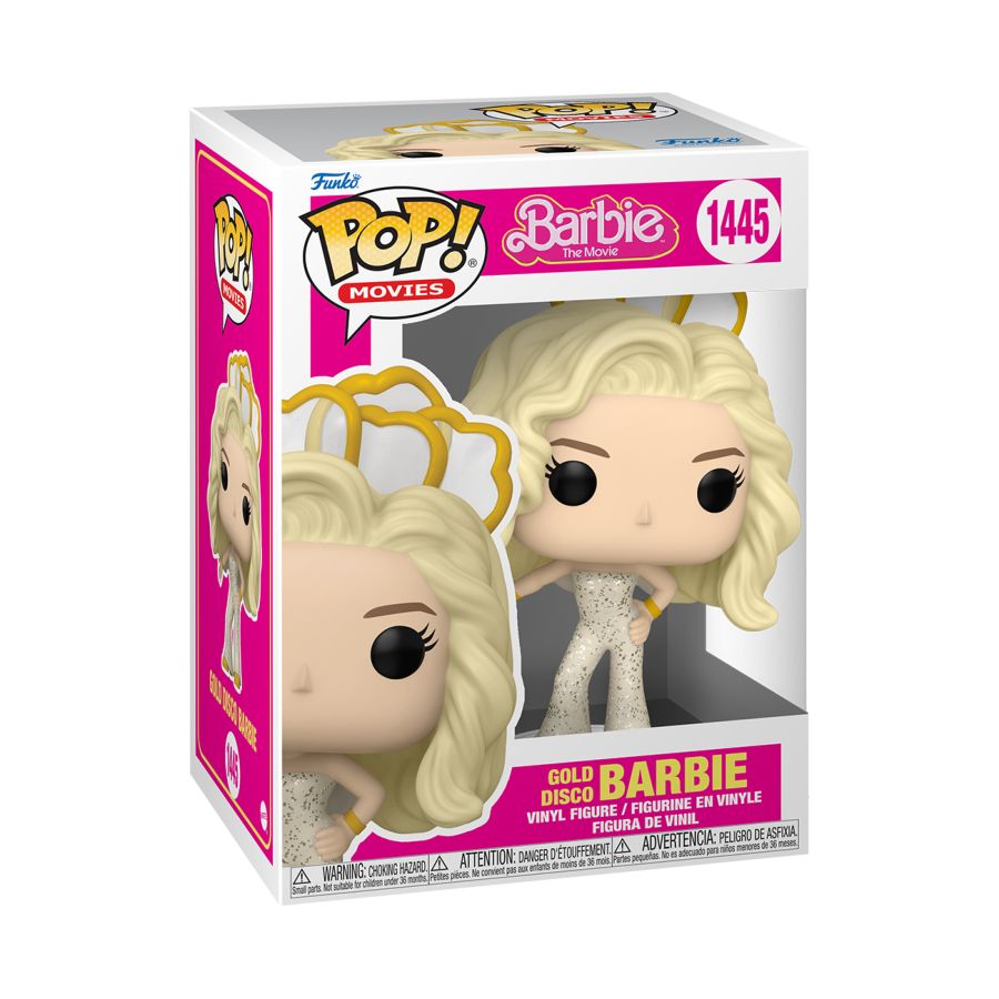 Funko: Barbie: The Movie (2023) - Gold Disco Barbie Pop! Vinyl