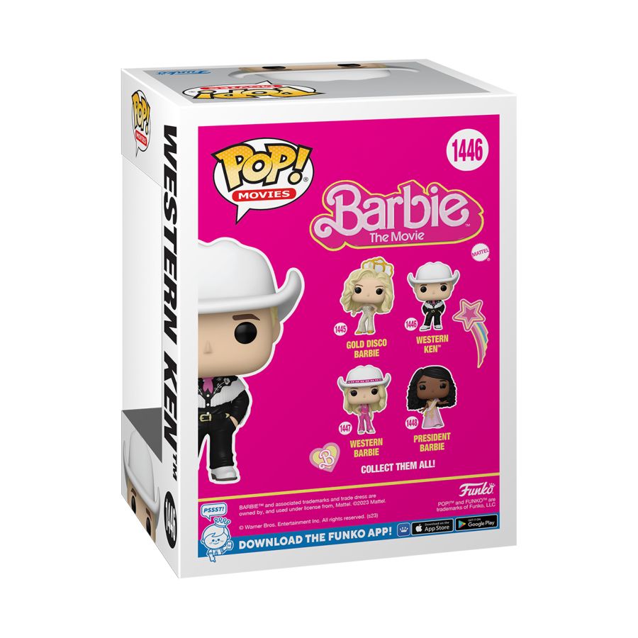 Funko: Barbie: The Movie (2023) - Western Ken Pop! Vinyl