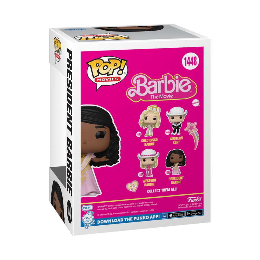 Funko: Barbie: The Movie (2023) - President Barbie Pop! Vinyl