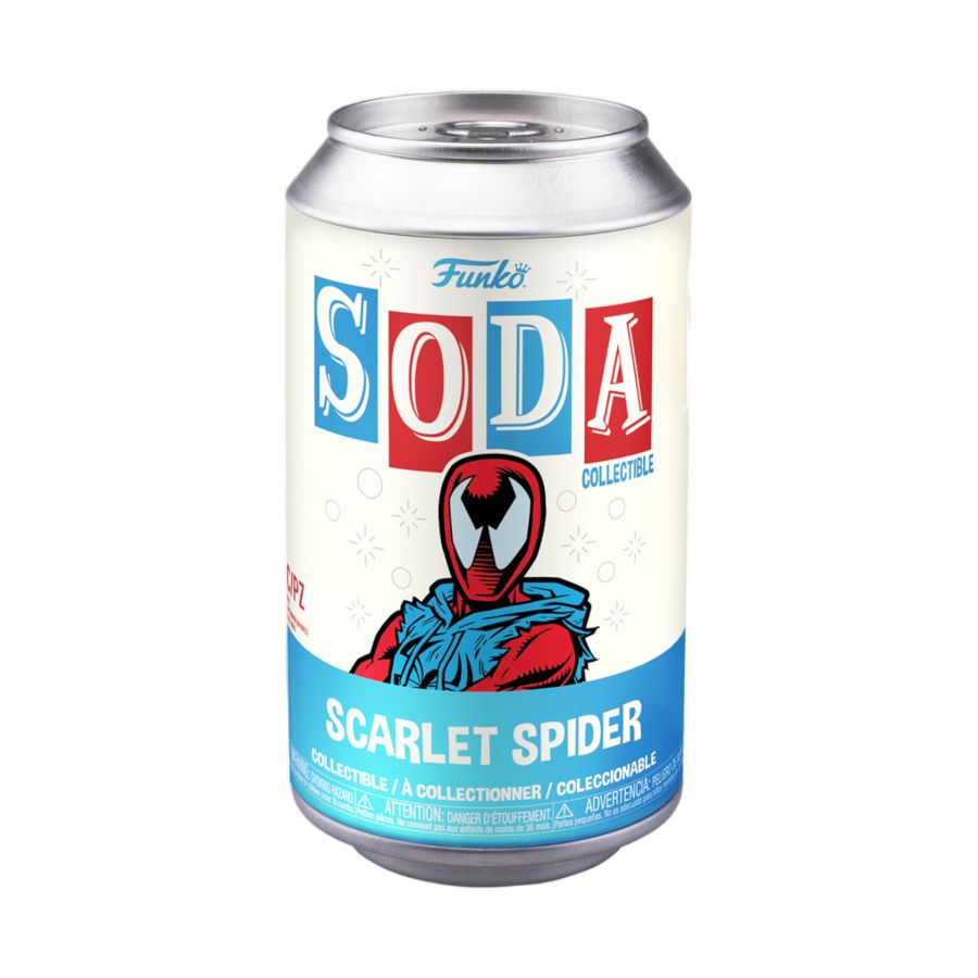 Funko Soda: Spider-Man: Across the SpiderVerse - Scarlet Spider US Exclusive Vinyl Soda
