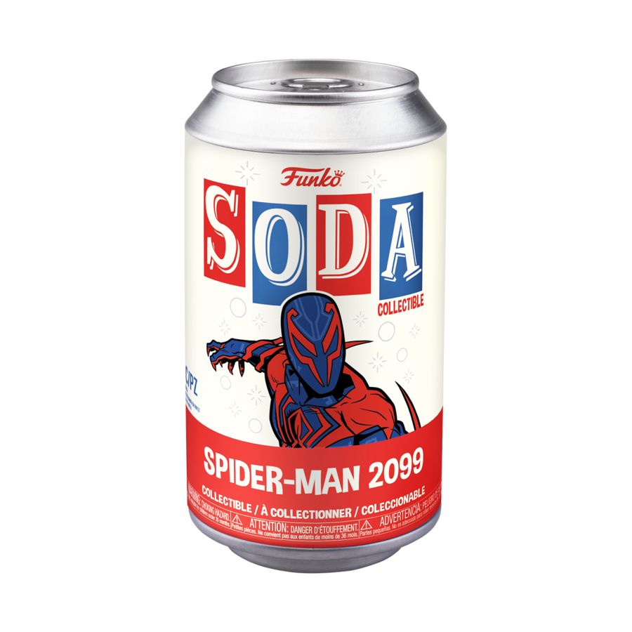 Funko Soda: Spider-Man: Across the Spider-Verse - 8 Pack Vinyl Soda Bundle