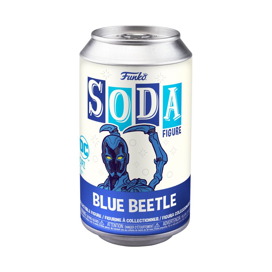 Funko Soda: Blue Beetle (2023) - Blue Beetle Vinyl Soda (Chance of Chase)