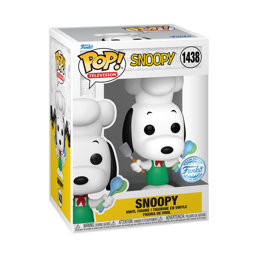 Funko: Peanuts - Snoopy (Chef Outfit) US Exclusive Pop! Vinyl