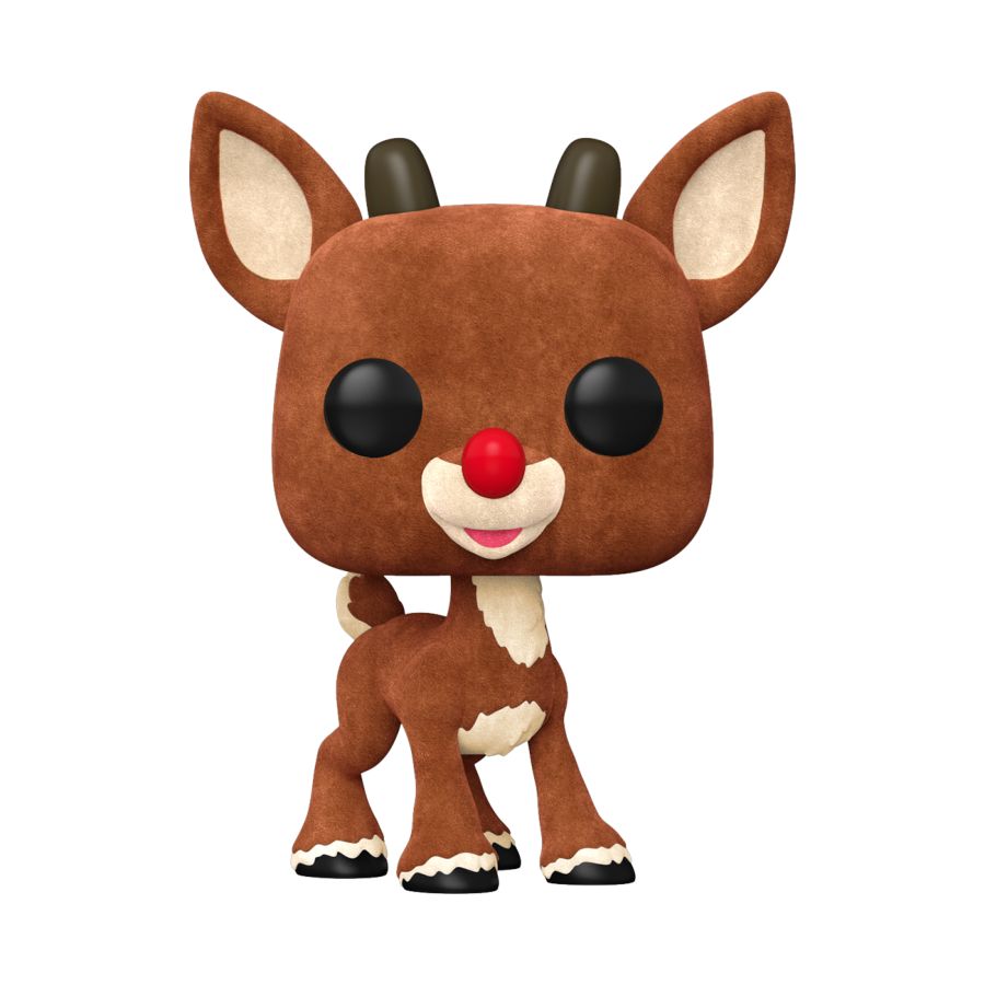 Funko: Rudolph - Rudolph US Exclusive Flocked Pop! Vinyl