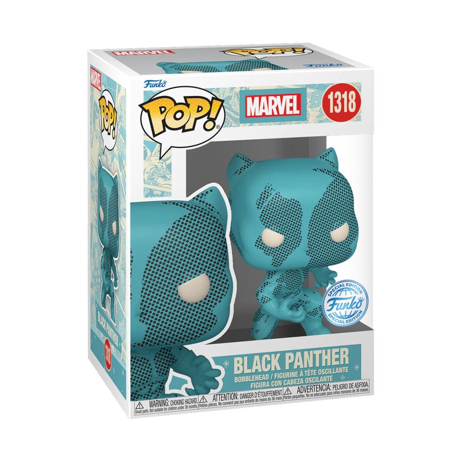 Funko: Marvel Comics: D100 - Black Panther Retro Reimagined US Exclusive Pop! Vinyl