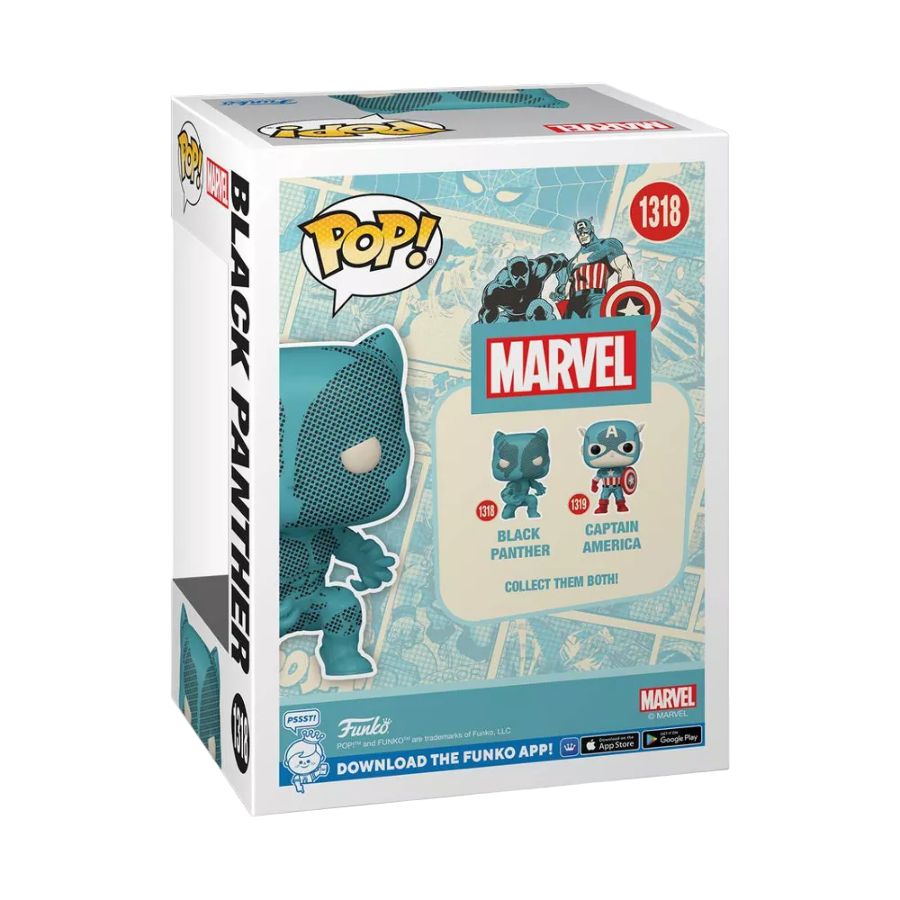 Funko: Marvel Comics: D100 - Black Panther Retro Reimagined US Exclusive Pop! Vinyl