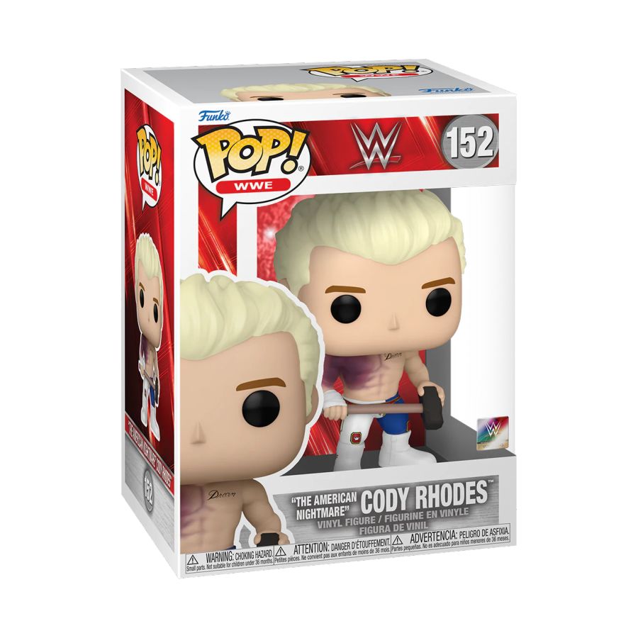Funko: WWE - Cody Rhodes Pop! Vinyl