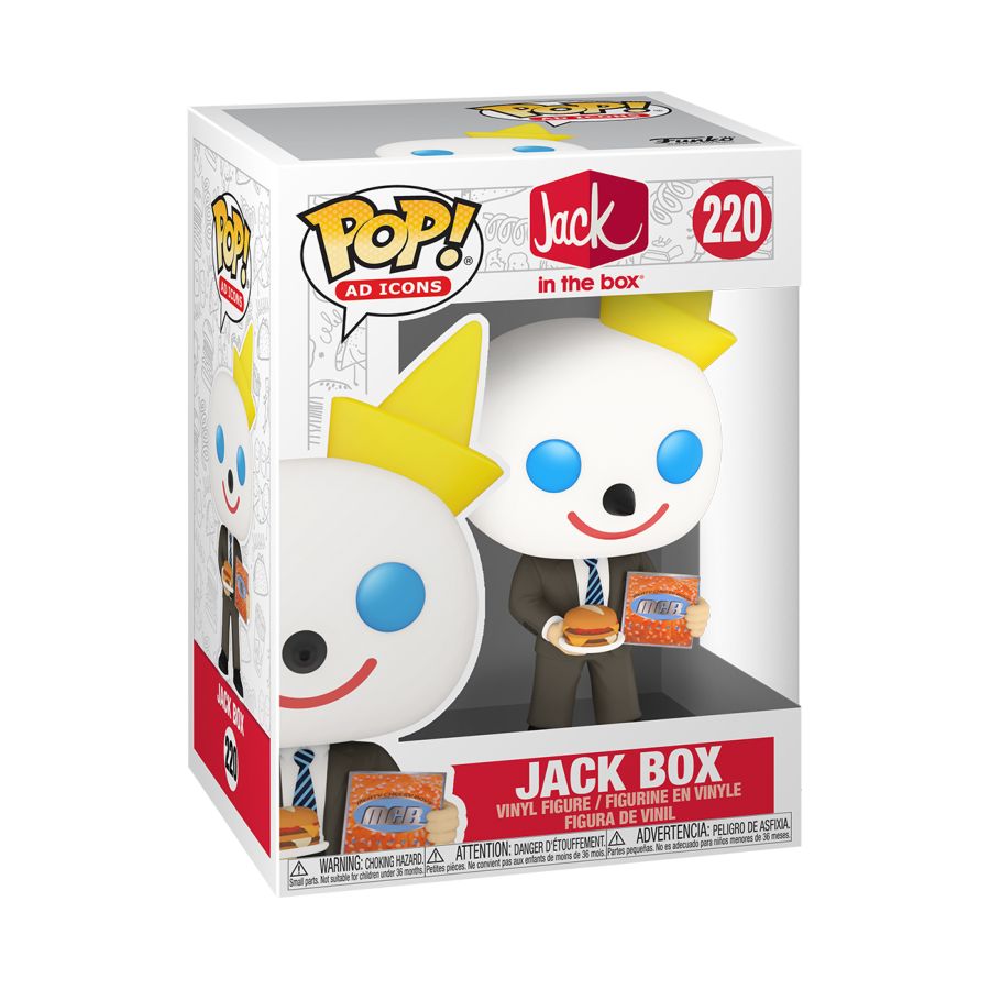 Funko: Jack In the Box - Jack Box Pop! Vinyl