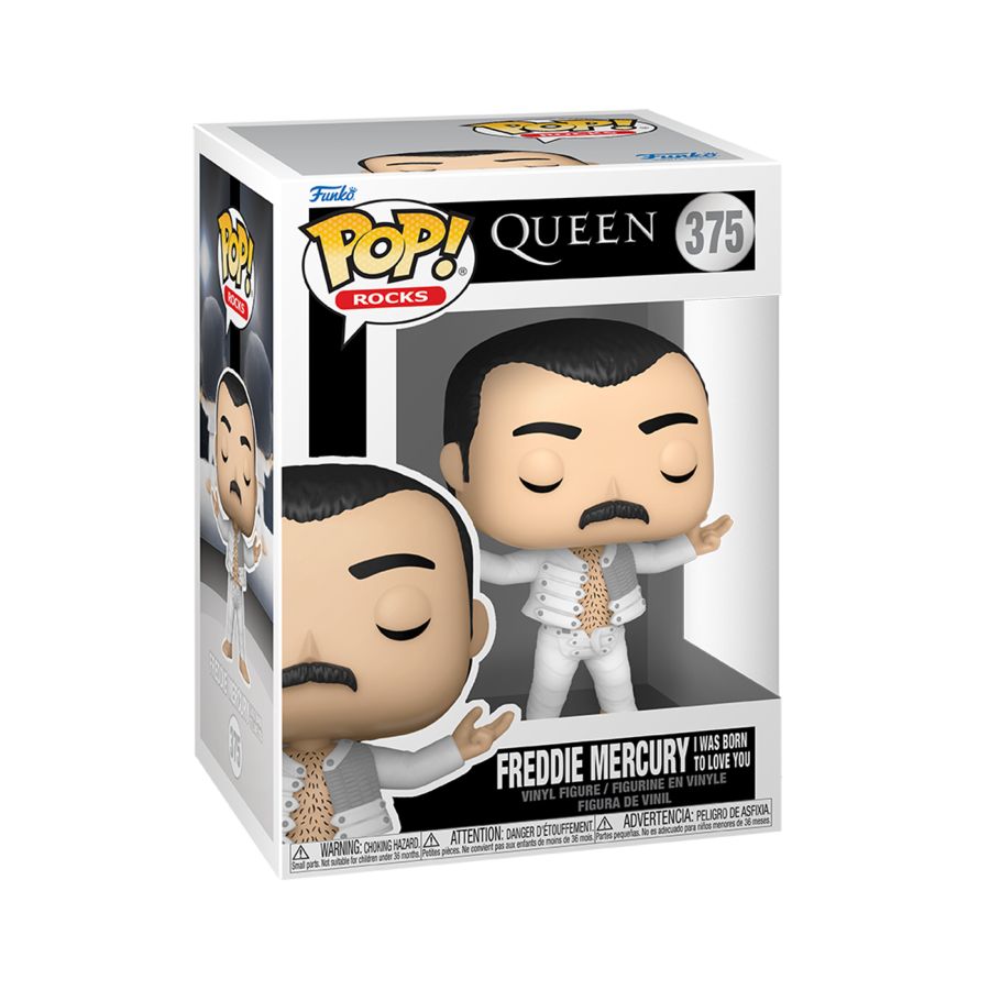 Funko: Queen - Freddie Mercury (I Was Born To Love You) Pop! Vinyl