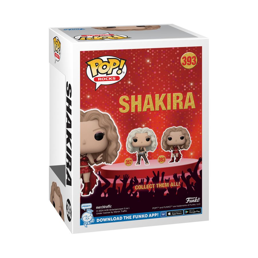 Funko: Shakira - Super Bowl (Glitter) Pop! Vinyl
