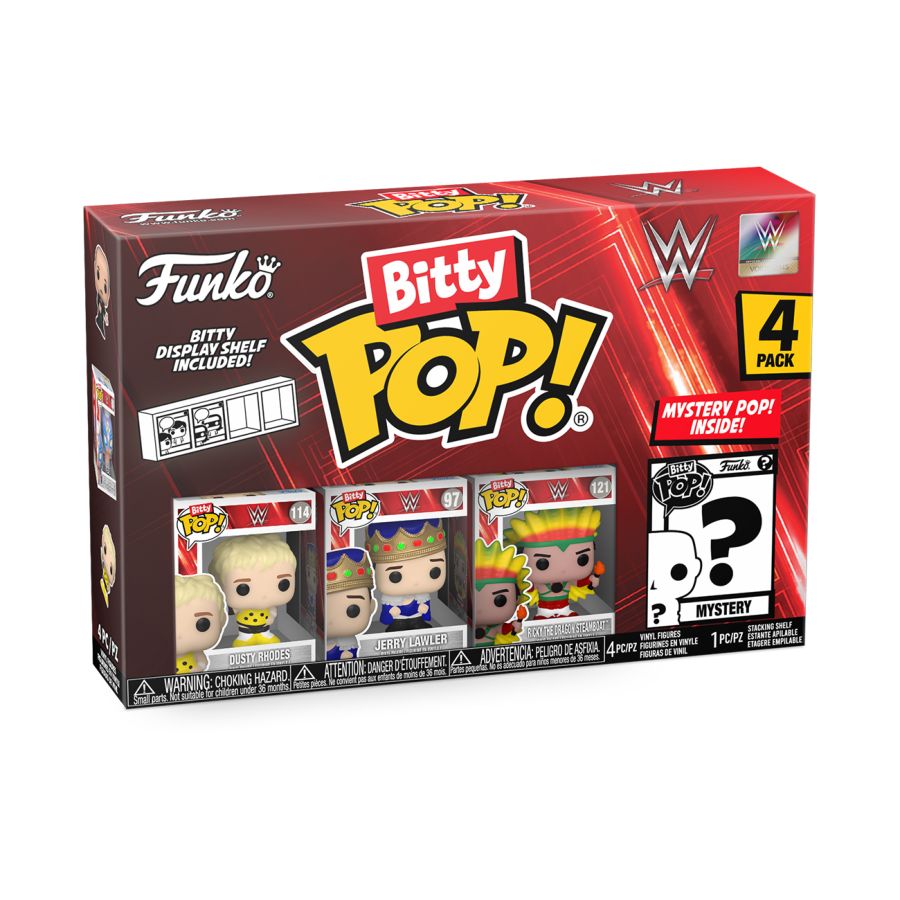 Funko: WWE - Dusty Rhodes Bitty Pop! 4-Pack