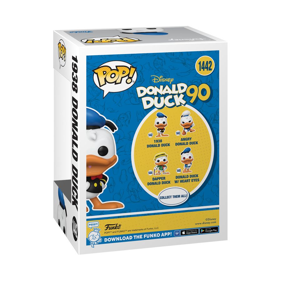  Funko: Donald Duck: 90th Anniversary - Donald Duck (1938) Pop! Vinyl