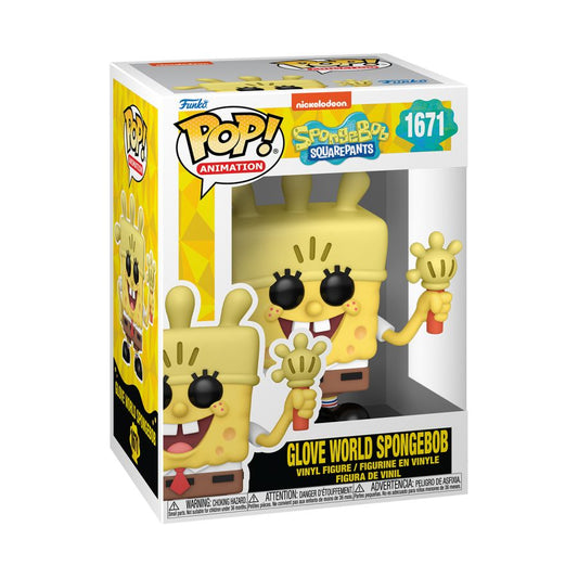Funko: Spongebob: 25th Anniversary - Glove World Spongebob Pop! Vinyl