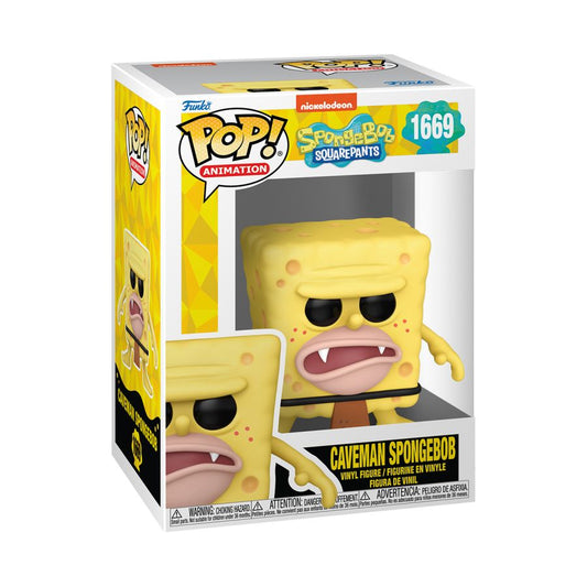 Funko: Spongebob: 25th Anniversary - Caveman Spongebob Pop! Vinyl