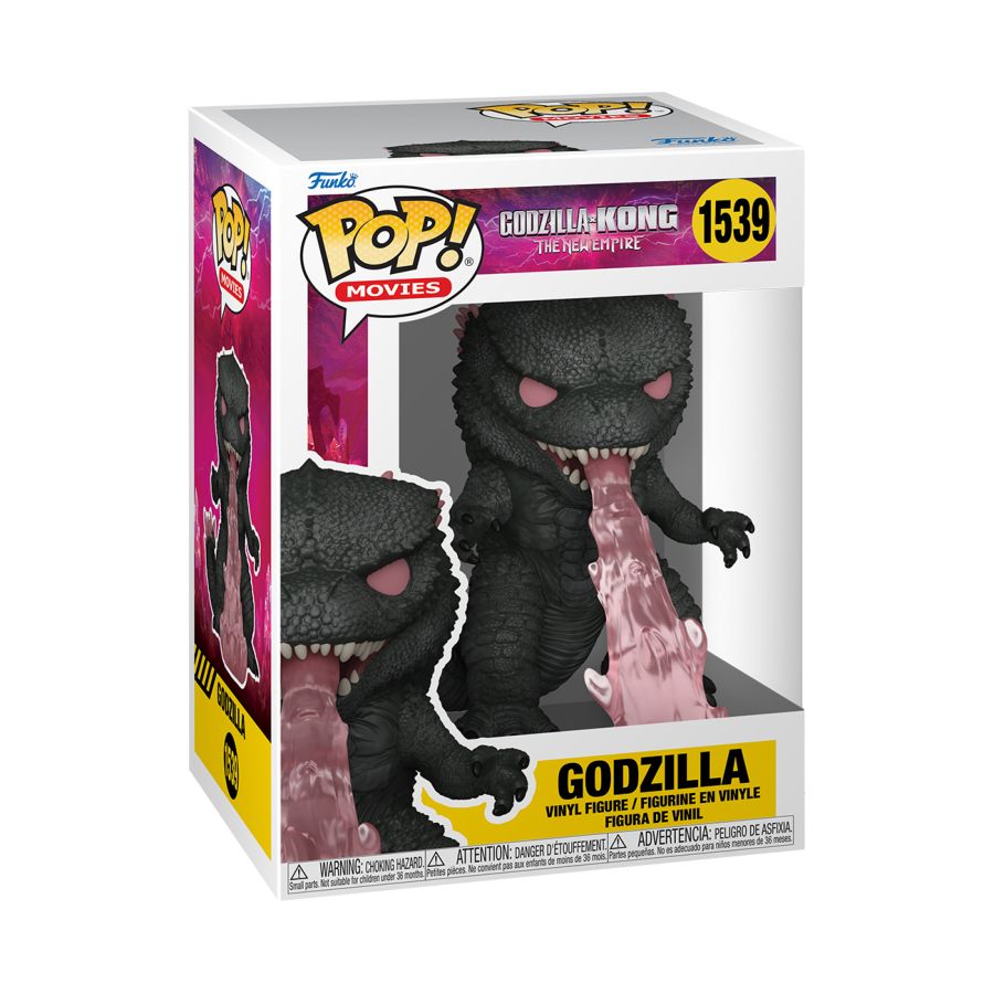Funko: Godzilla vs Kong: The New Empire -Godzilla w/Heat-Ray Pop! Vinyl