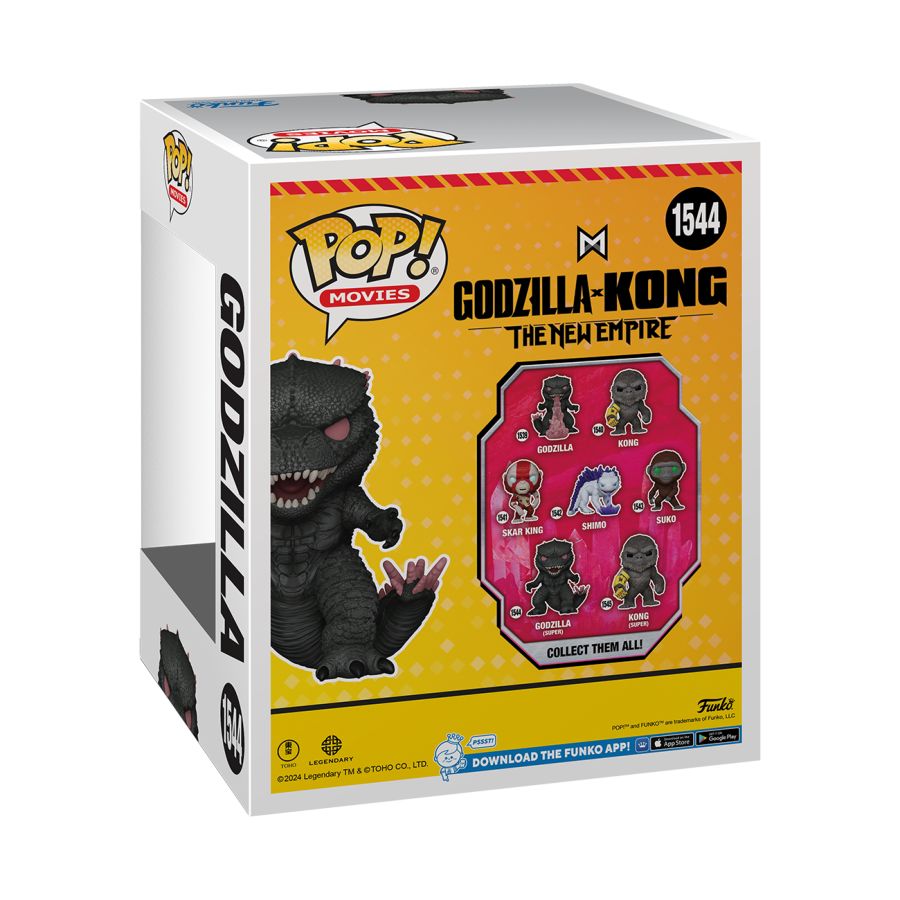 Funko: Godzilla vs Kong: The New Empire - Godzilla 6" Pop! Vinyl