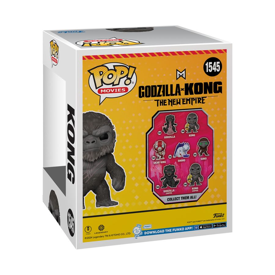 Funko: Godzilla vs Kong: The New Empire - Kong w/Mech Arm 6" Pop! Vinyl