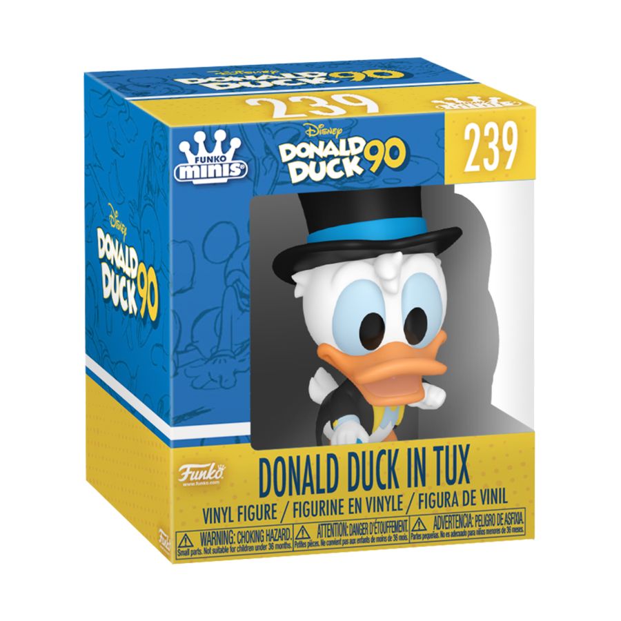 Funko: Disney - Donald Duck 90th US Exclusive Mini Vinyl Figure (Display of 12)Funko: Disney - Donald Duck 90th US Exclusive Mini Vinyl Figure (Display of 12)