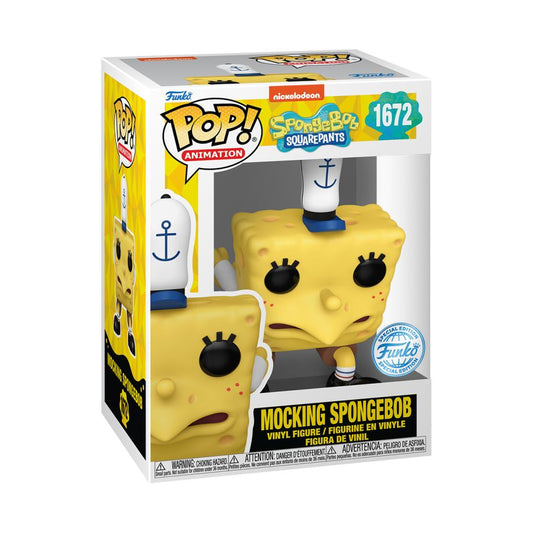 Funko: Spongebob: 25th Anniversary - Mocking Spongebob US Exclusive Pop! Vinyl