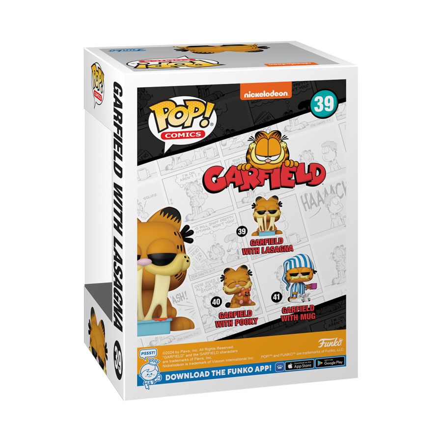 Funko: Garfield - Garfield with Lasagna Pan Pop! Vinyl