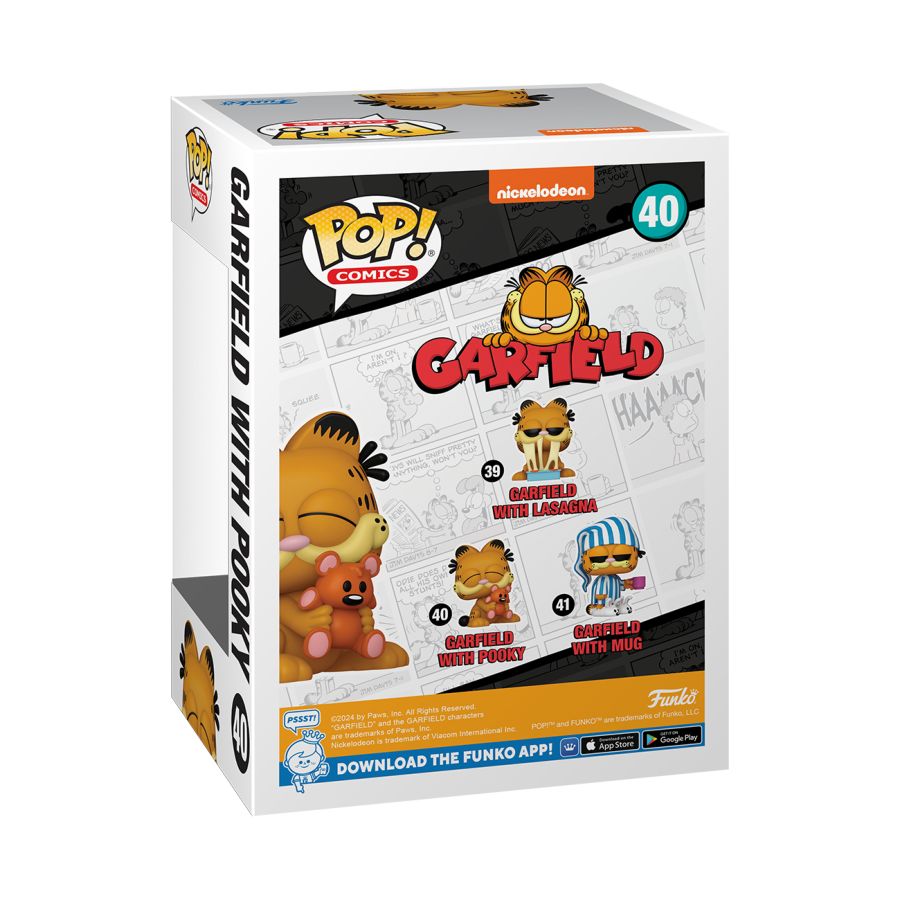 Funko: Garfield - Garfield with Pookie Pop! Vinyl