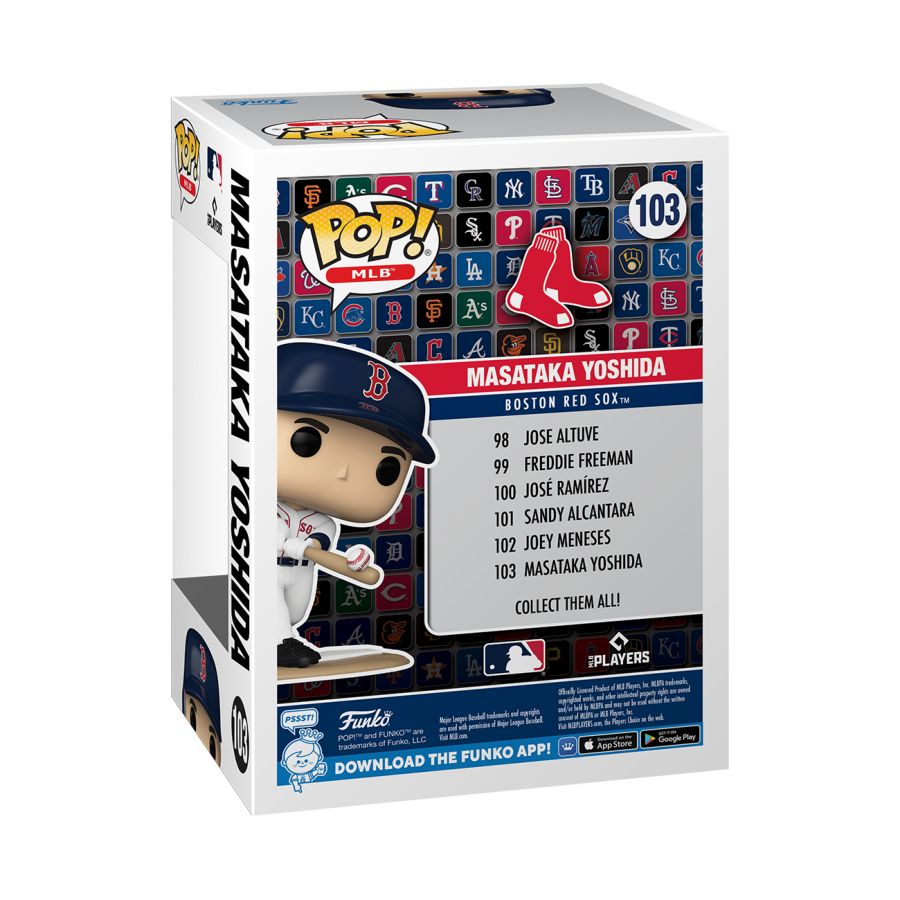 Funko: MLB: Red Sox - Masataka Yoshida Pop! Vinyl