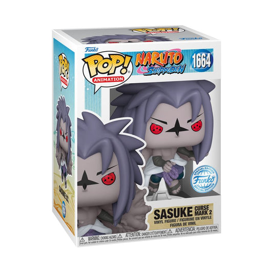 Funko: Naruto - Sasuke (Curse Mark 2) US Exclusive Pop! Vinyl