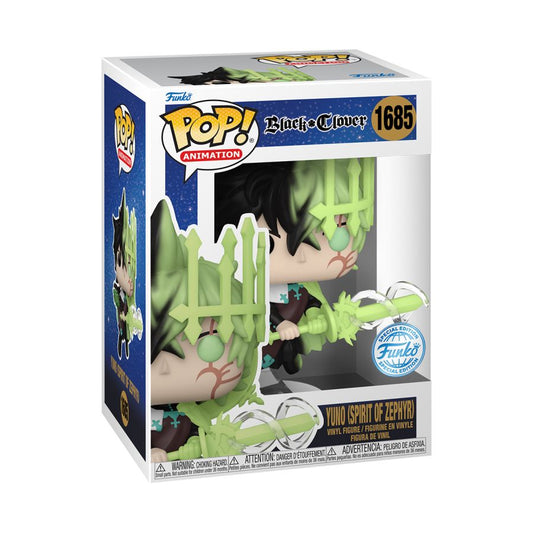 Funko: Black Clover - Yuno (Spirit of Zephyr) US Exclusive Pop! Vinyl