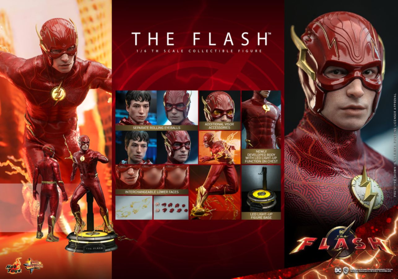 The Flash (2023) - The Flash 1/6 Scale Collectible Figure [Hot Toys]