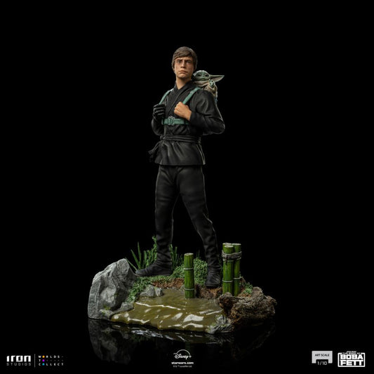 Star Wars: Book of Boba Fett - Luke and Grogu Training Statue - 1/10 Scale