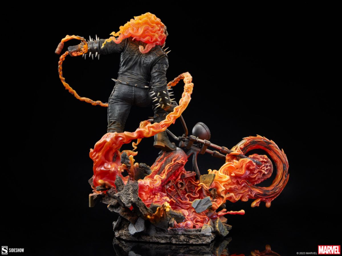 Ghost Rider - Ghost Rider Premium Format Statue [Sideshow Collectibles]