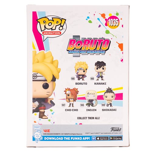 Funko US Exclusive - Boruto with Marks Glow-in-the-Dark Pop! Vinyl Figure - Entertainment Earth Exclusive