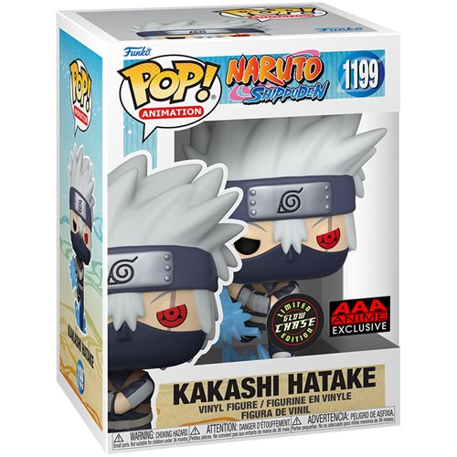Funko US Exclusive - Naruto: Shippuden Young Kakashi Hatake with Chidori Glow-in-the-Dark Pop! Vinyl Figure - AAA Anime Exclusive