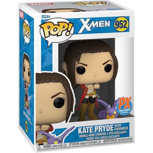 Funko US Exclusive - X-Men Kate Pryde with Lockheed Pop! Vinyl Figure and Buddy - Previews Exclusive