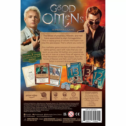 Board Game: Good Omens – An Ineffable Game