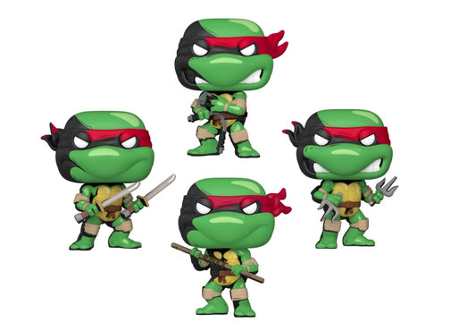 Funko Exclusive: Eastman and Laird's TMNT Funko Pop! Vinyl Figures - Special Edition - FULL SET of 6 Pops!